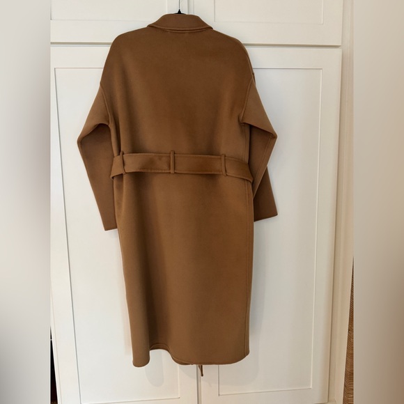 Anine Bing Dylan Coat Camel Cashmere Blend XS - Picture 12 of 17